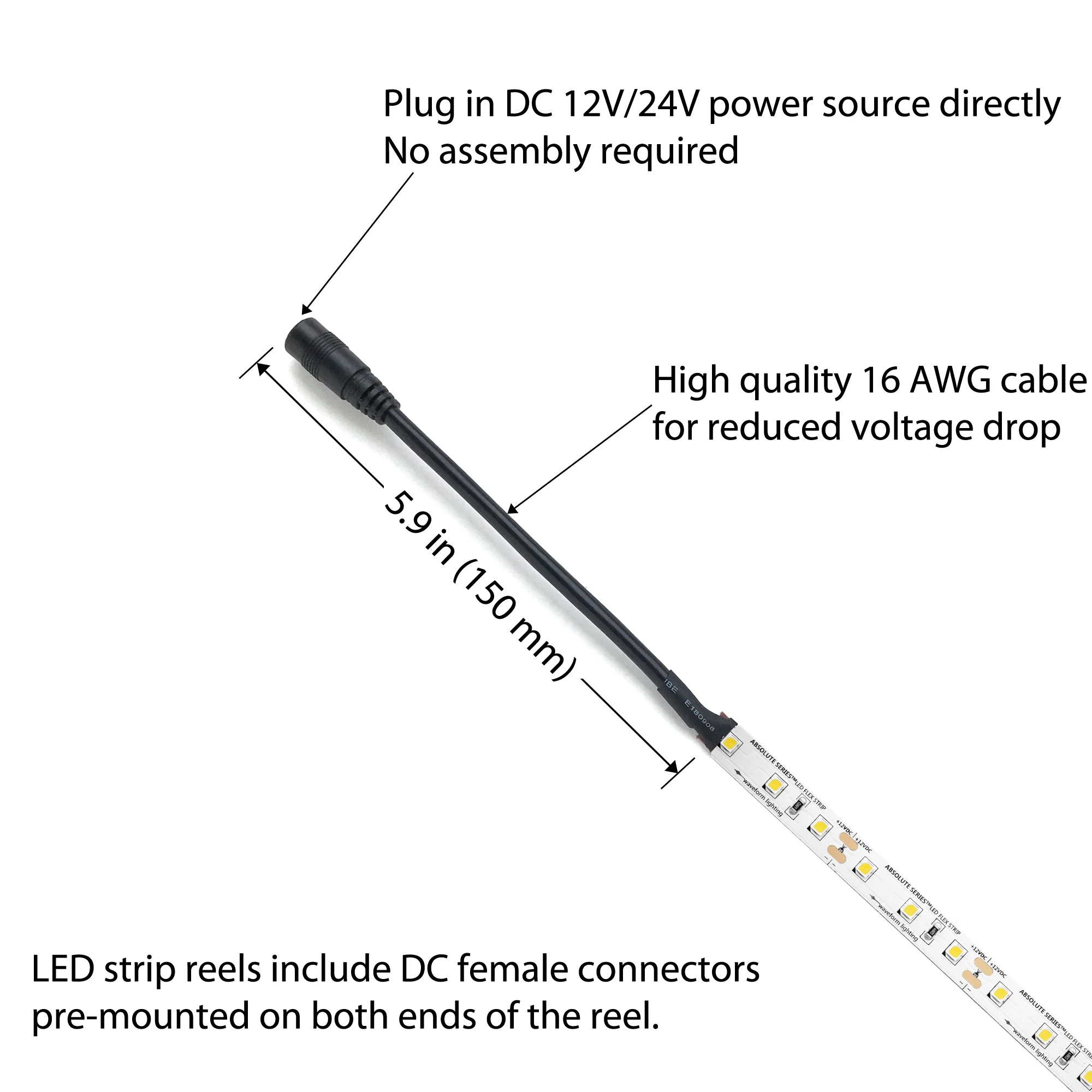 ABSOLUTE SERIES™ LED Flexible Strip - 99 CRI - D50 / D65 - Image 4