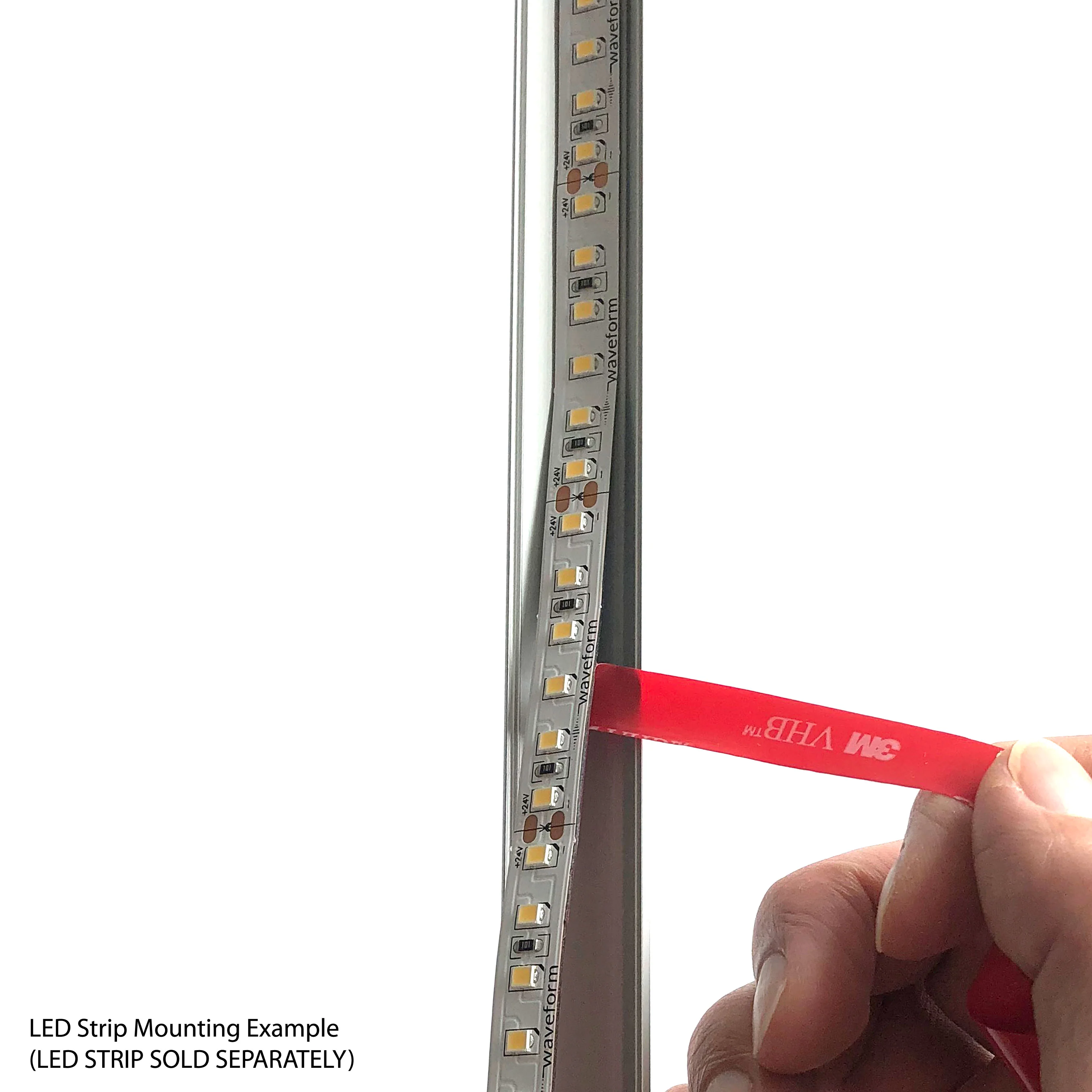 Aluminum Channel for LED Flex Strip - 5 PACK - Image 7