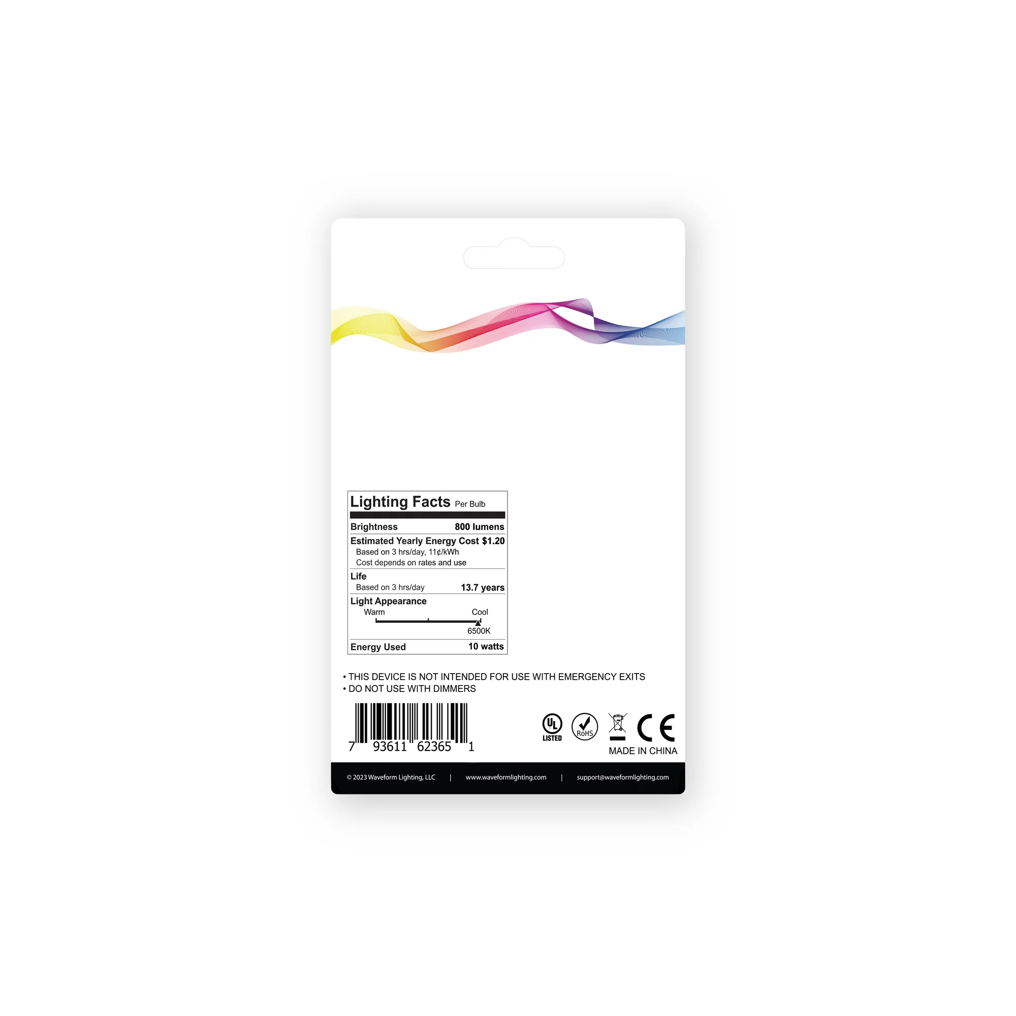 NorthLux™ 95 CRI A19 LED Bulb for Art & Studio - Image 5