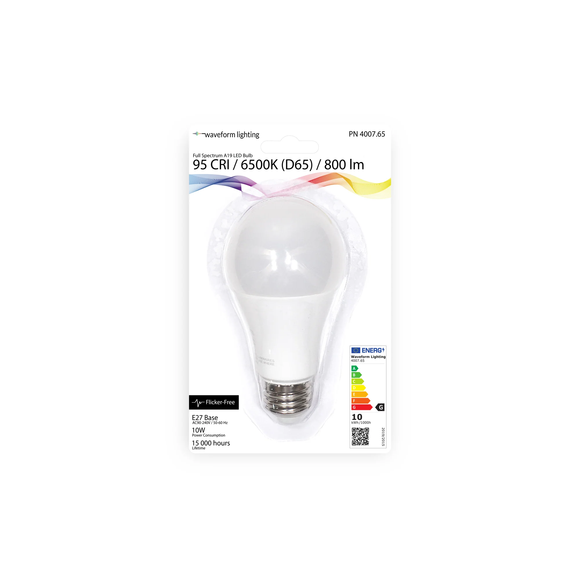NorthLux™ 95 CRI A19 LED Bulb for Art & Studio - Image 6