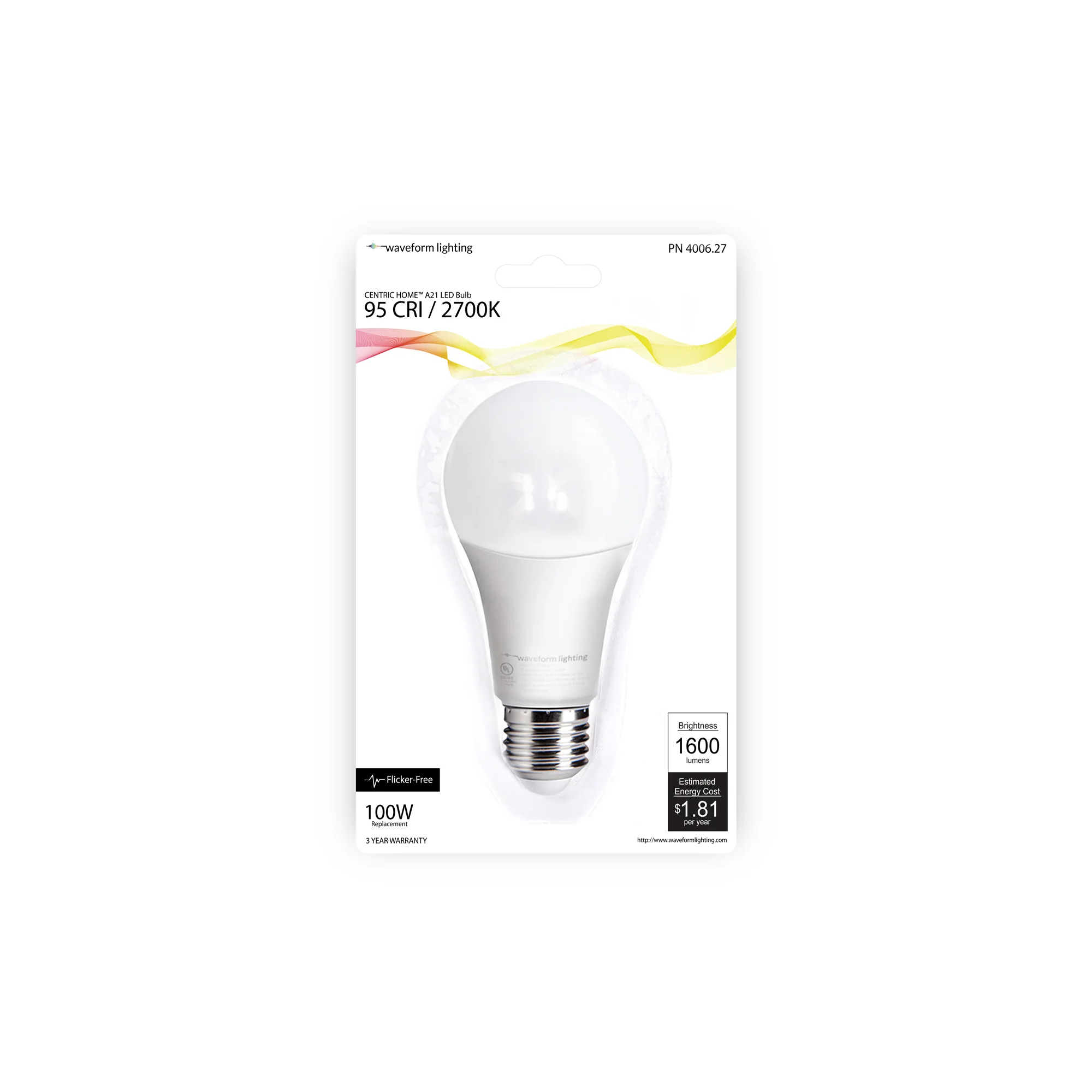 CENTRIC HOME™ Flicker-Free A21 15W LED Bulb - Image 5