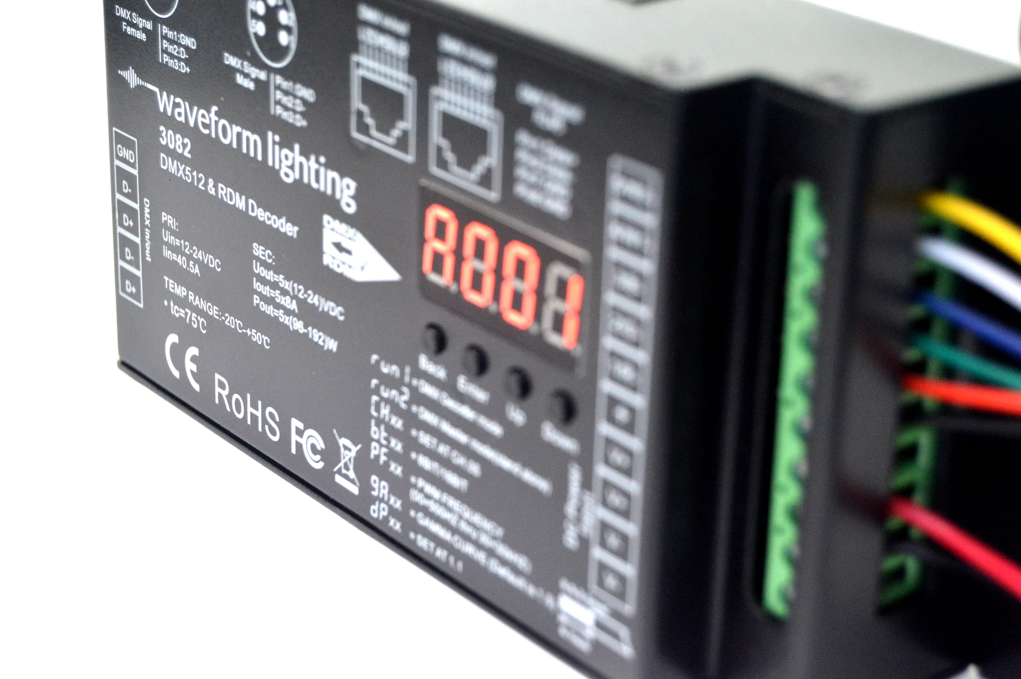 FilmGrade™ DMX LED Dimmer & Decoder with 5 Channel Output - Image 3