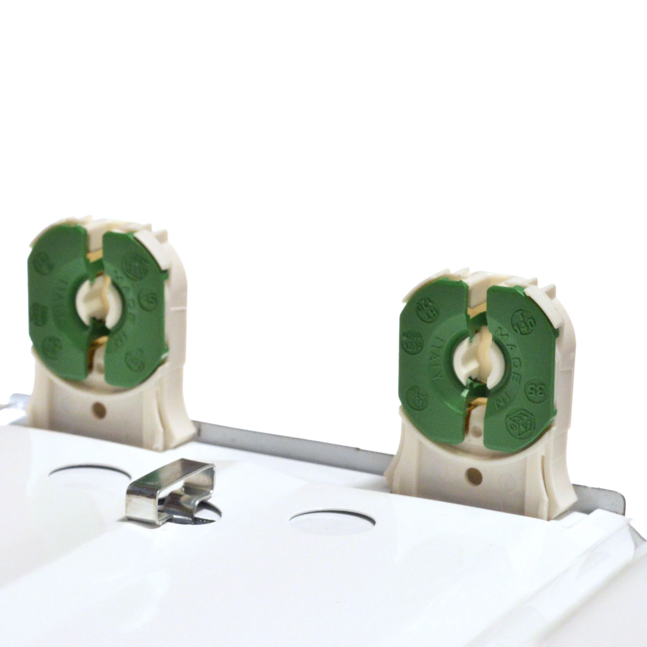 LED-Ready T8 Tube Light Fixture - Strip Fixture with Reflector - Image 3