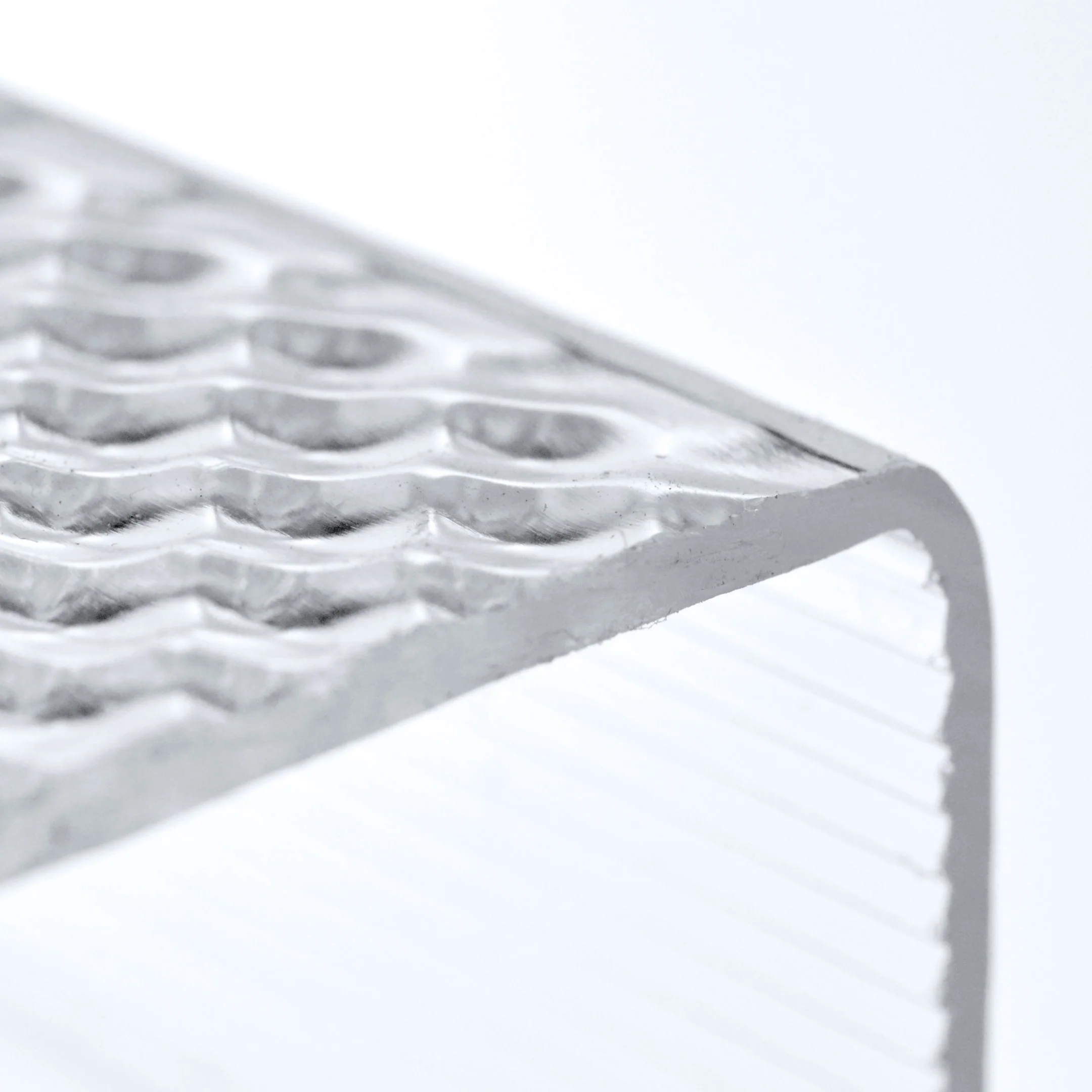 LED-Ready T8 Tube Light Fixture - Wrap Fixture with Prismatic Lens - Image 3