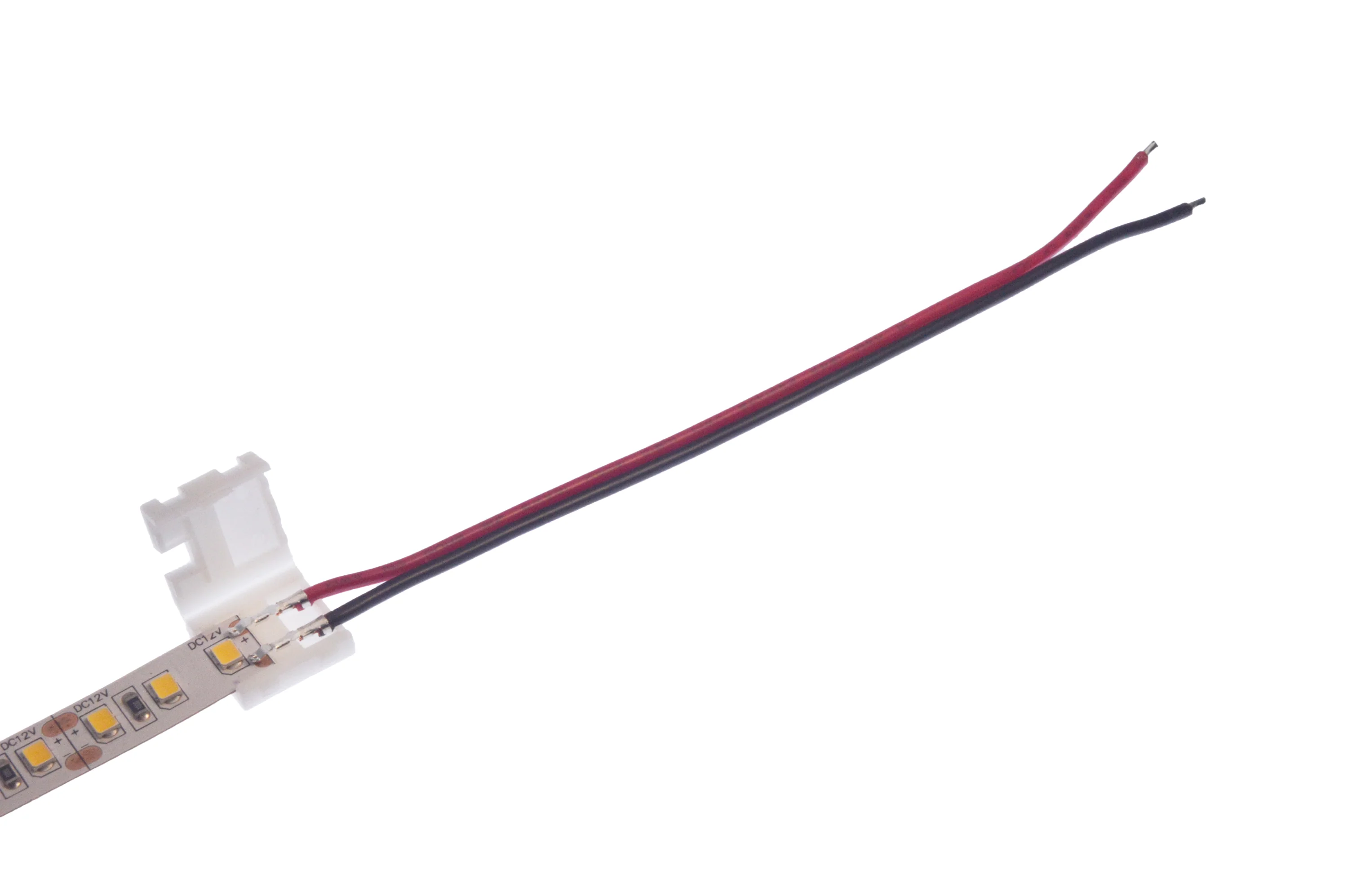 PN 3070 | LED Strip to Wire | Solderless Connector Cable for Single Color LED Strip - 10 PACK - Image 3