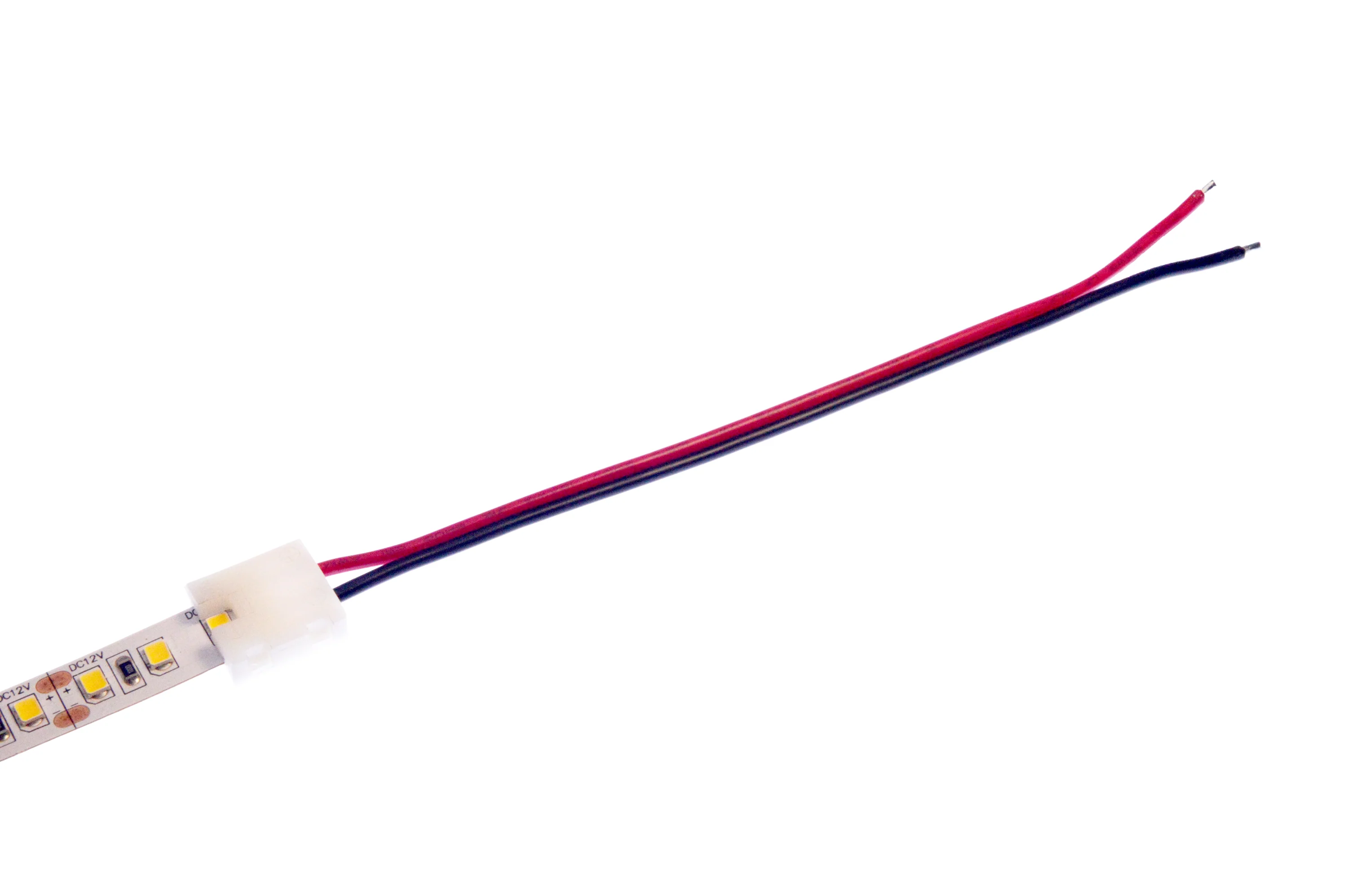 PN 3070 | LED Strip to Wire | Solderless Connector Cable for Single Color LED Strip - 10 PACK - Image 4